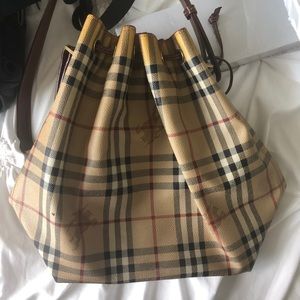 Vintage Burberry Bucket Bag